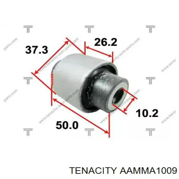 AAMMA1009 Tenacity Сайлентблок нижнего переднего рычага