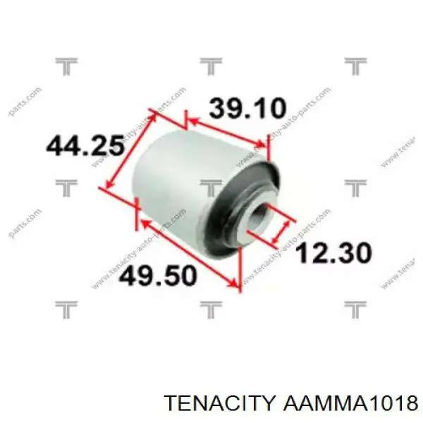 AAMMA1018 Tenacity сайлентблок переднего нижнего рычага