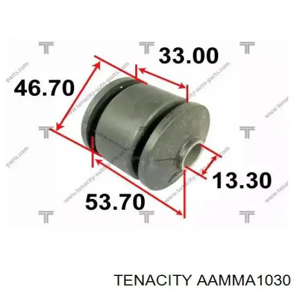 AAMMA1030 Tenacity сайлентблок переднего нижнего рычага