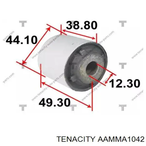 AAMMA1042 Tenacity сайлентблок переднего нижнего рычага