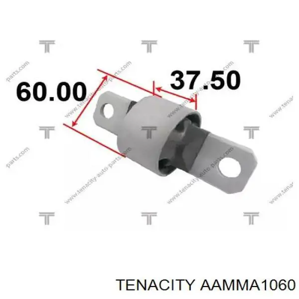 AAMMA1060 Tenacity сайлентблок заднего продольного рычага передний