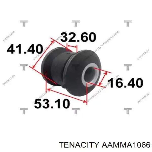 AAMMA1066 Tenacity сайлентблок переднего нижнего рычага