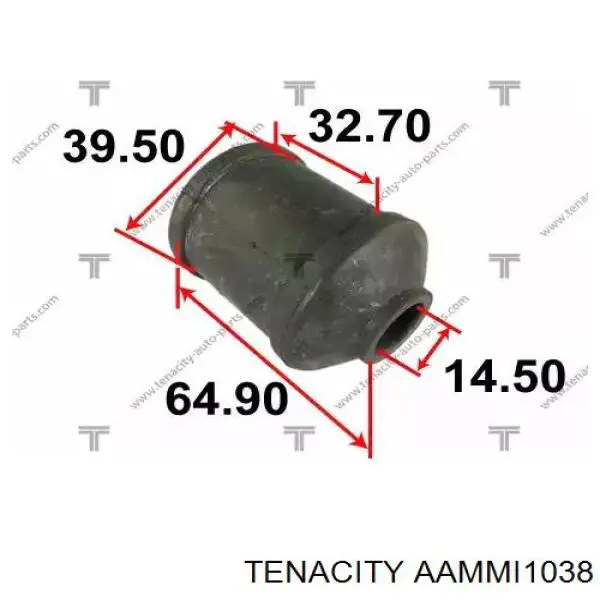 Сайлентблок переднего нижнего рычага AAMMI1038 Tenacity