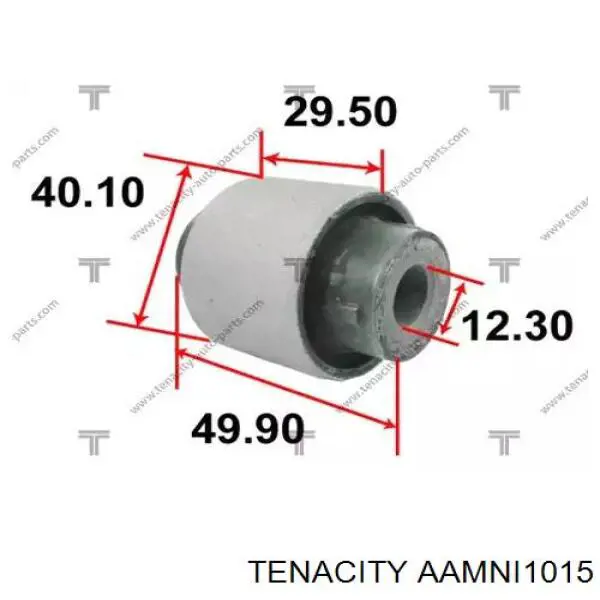 Сайлентблок передней подвески Tenacity AAMNI1015 цена, от 2.85 USD