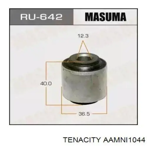 Купить AAMNI1044 Tenacity Сайлентблок заднего продольного рычага передний