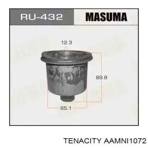 Сайлентблок підрамника задній AAMNI1072 Tenacity