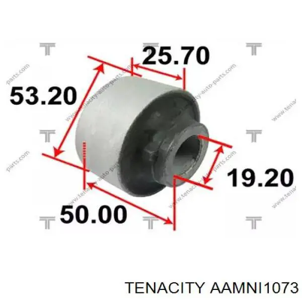 AAMNI1073 Tenacity сайлентблок переднего нижнего рычага