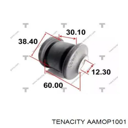 Сайлентблок переднего нижнего рычага AAMOP1001 Tenacity