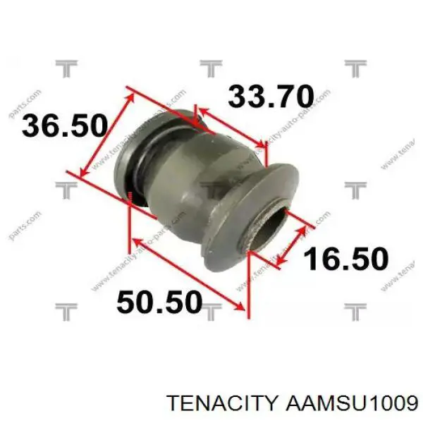 Сайлентблок переднего нижнего рычага AAMSU1009 Tenacity