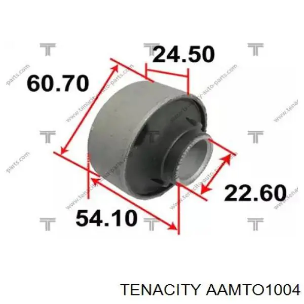 Сайлентблок переднего нижнего рычага AAMTO1004 Tenacity