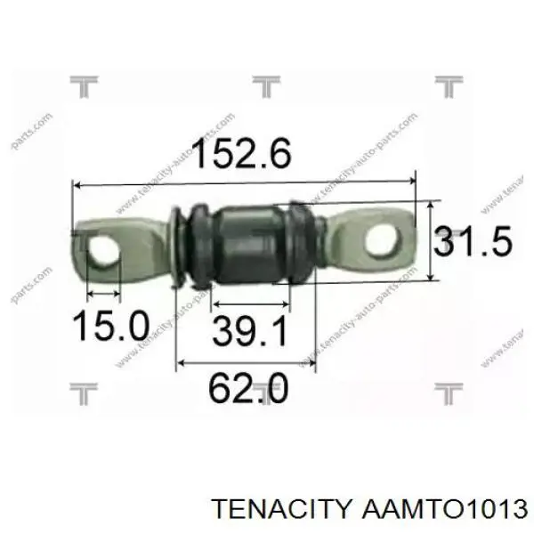 AAMTO1013 Tenacity сайлентблок переднего нижнего рычага