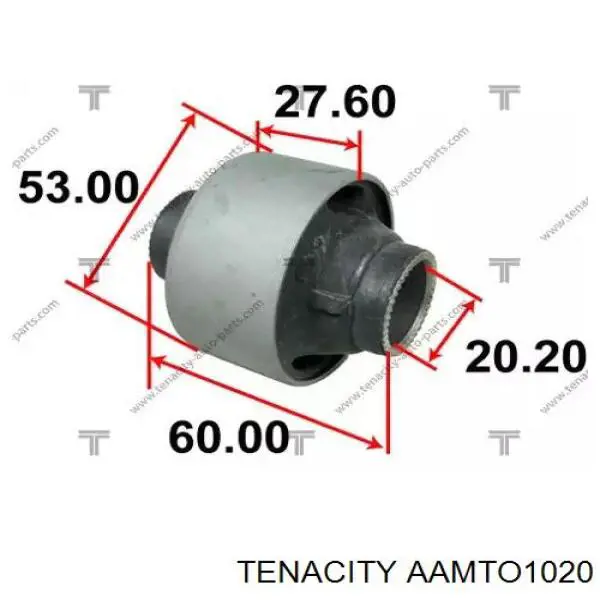 AAMTO1020 Tenacity сайлентблок переднего нижнего рычага