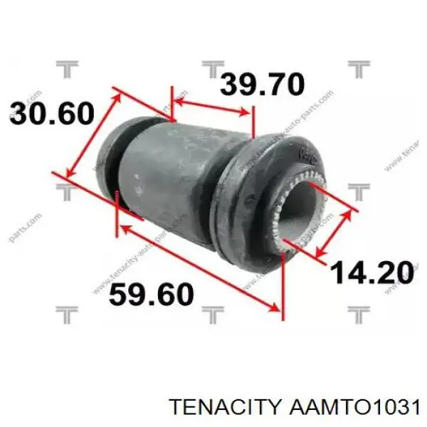 AAMTO1031 Tenacity сайлентблок переднего нижнего рычага