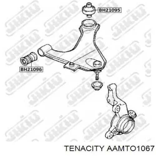 AAMTO1067 Tenacity сайлентблок переднего нижнего рычага