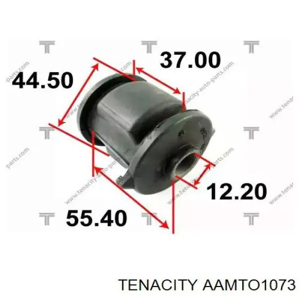 AAMTO1073 Tenacity bloco silencioso dianteiro de braço oscilante traseiro longitudinal