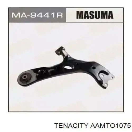 AAMTO1075 Tenacity Bloco silencioso dianteiro do braço oscilante inferior