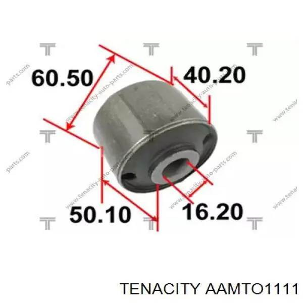 Сайлентблок переднего нижнего рычага AAMTO1111 Tenacity