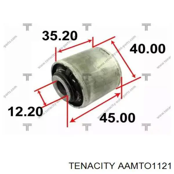 AAMTO1121 Tenacity Поперечная тяга задней подвески