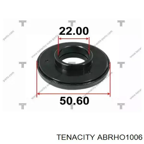 Rodamiento amortiguador delantero ABRHO1006 Tenacity