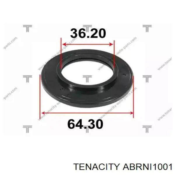 ABRNI1001 Tenacity rolamento de suporte do amortecedor dianteiro