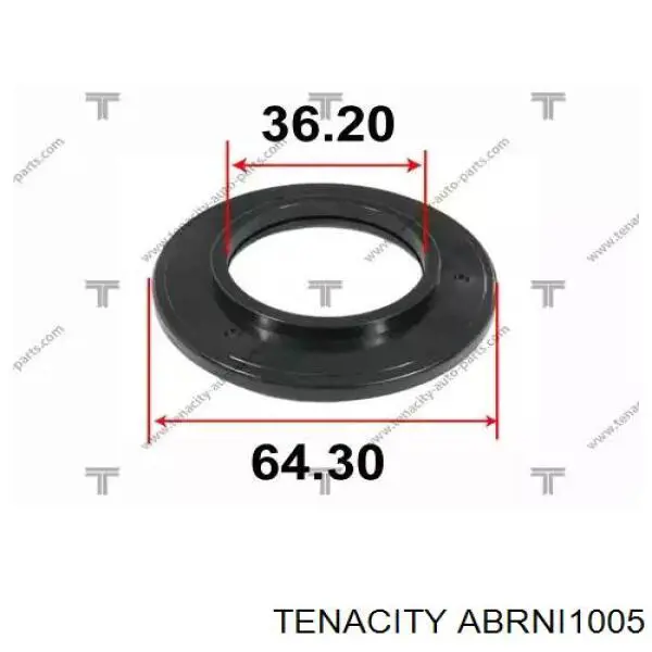 Опорный подшипник амортизатора ABRNI1005 Tenacity