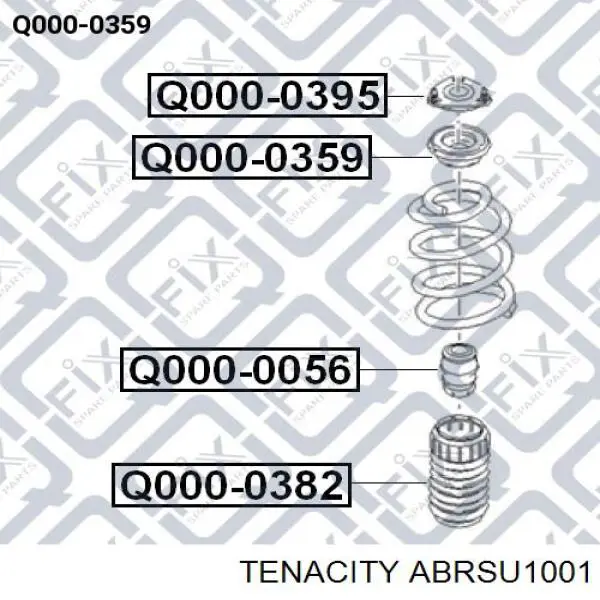 ABRSU1001 Tenacity Подшипник верхней опоры