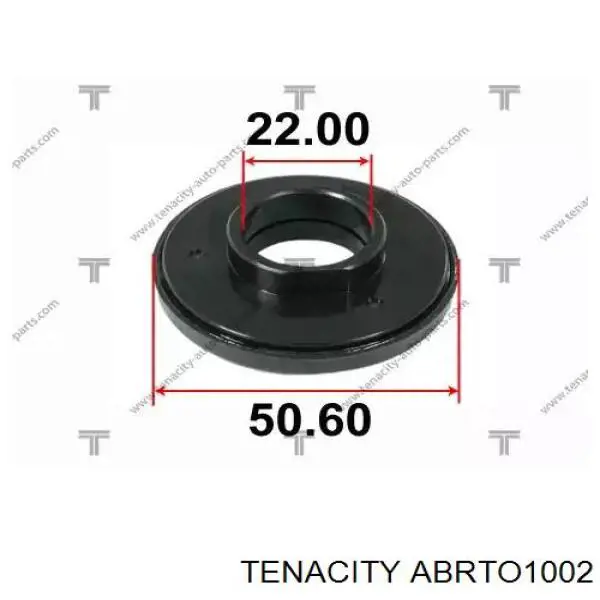 Опорный подшипник амортизатора ABRTO1002 Tenacity
