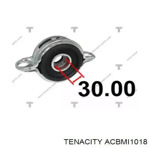 Подвесной подшипник карданного вала ACBMI1018 Tenacity