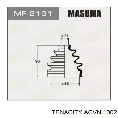 Пыльник ШРУСа внутренний ACVNI1002 Tenacity