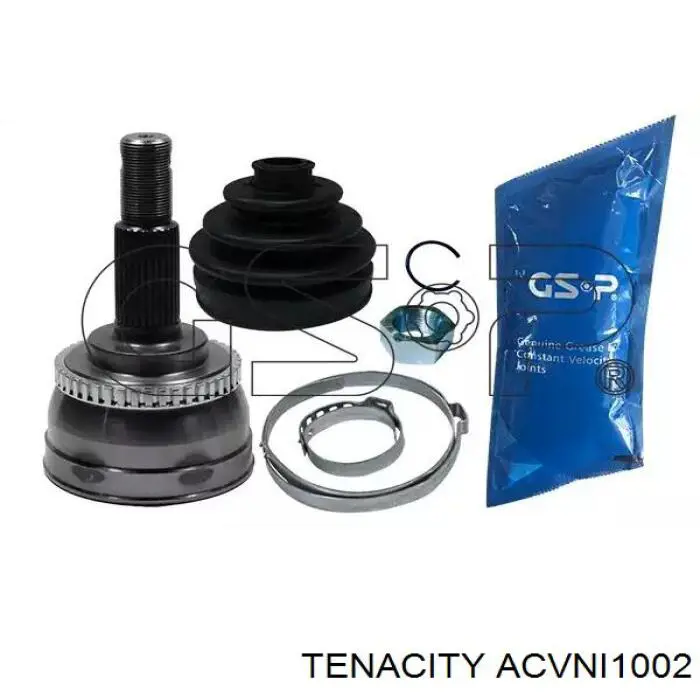 ACVNI1002 Tenacity Пыльник ШРУСа передней полуоси внутренний