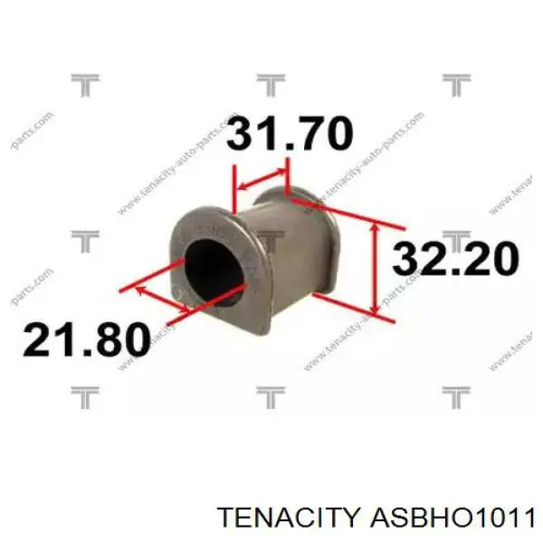 Втулка переднего стабилизатора ASBHO1011 Tenacity