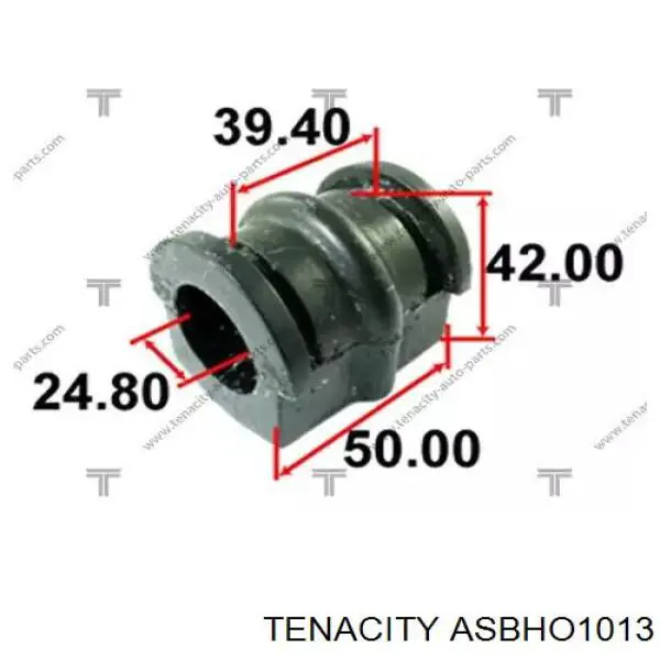 Втулка переднего стабилизатора Tenacity ASBHO1013 цена, от 1.69 USD