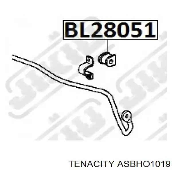 Втулка стабилизатора ASBHO1019 Tenacity