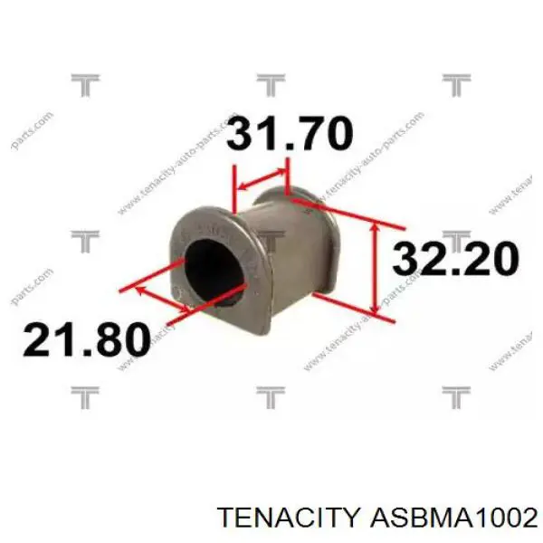 Втулка стабилизатора ASBMA1002 Tenacity