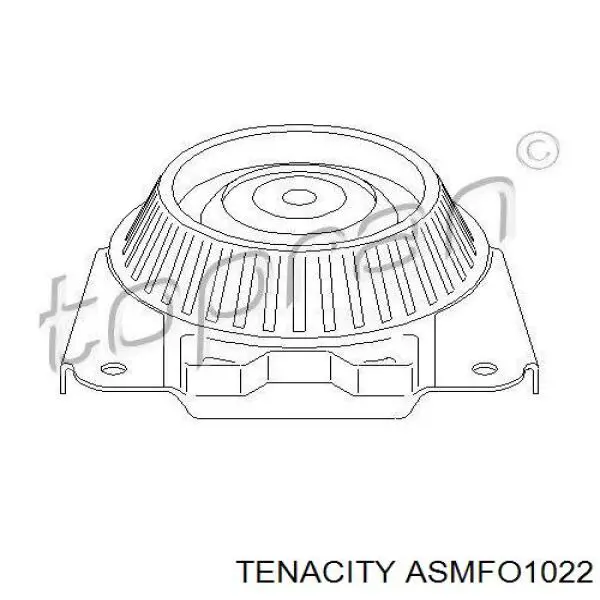 Опора амортизатора заднього ASMFO1022 Tenacity