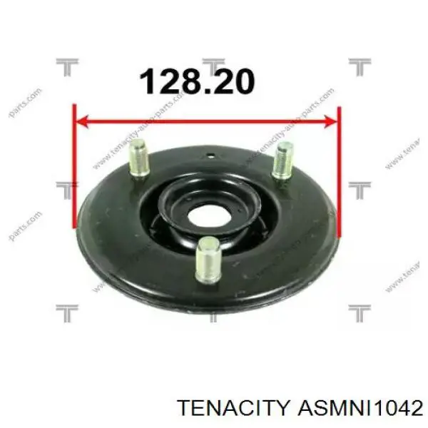 ASMNI1042 Tenacity suporte de amortecedor dianteiro