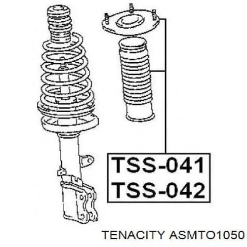 Опора амортизатора заднего ASMTO1050 Tenacity