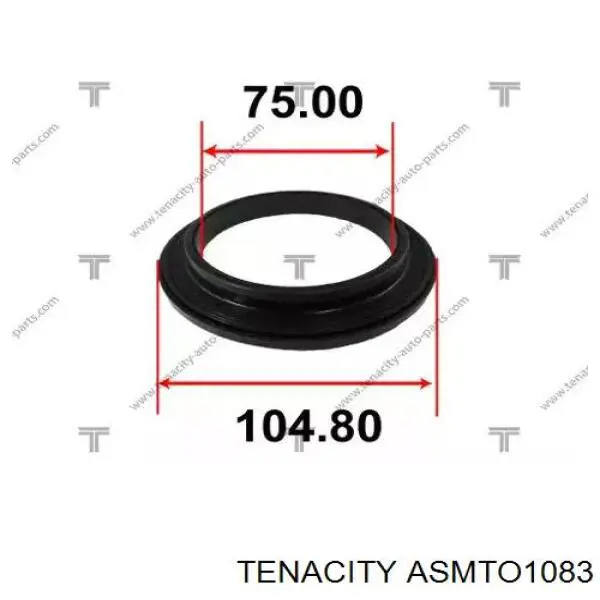 Опора стойки амортизатора переднего Tenacity ASMTO1083 цена, от 17.19 USD