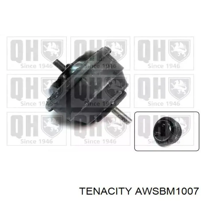 AWSBM1007 Tenacity Опора двигателя, левая/правая