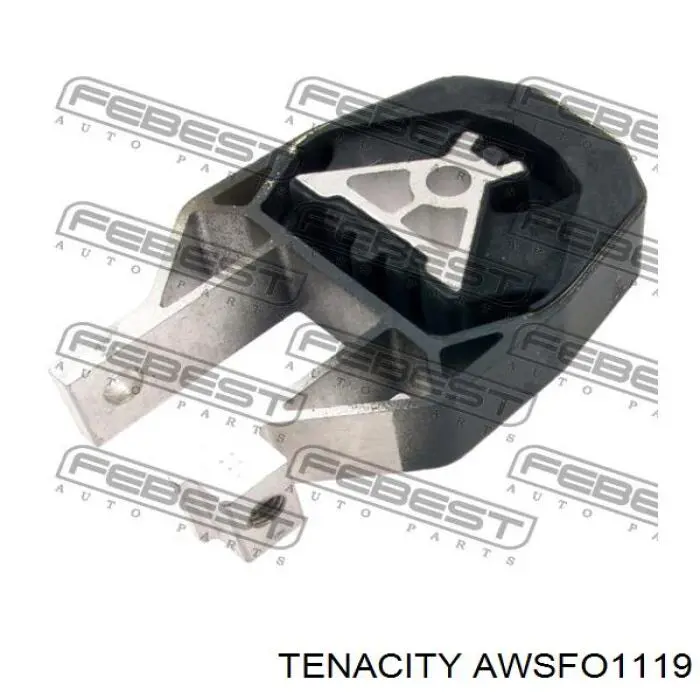 Подушка (опора) двигателя левая задняя AWSFO1119 Tenacity