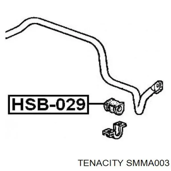 Опора амортизатора переднего SMMA003 Tenacity
