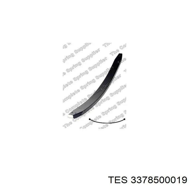 Рессоры задние (пружины задней подвески) TES 3378500019 цена, от 123.87 USD
