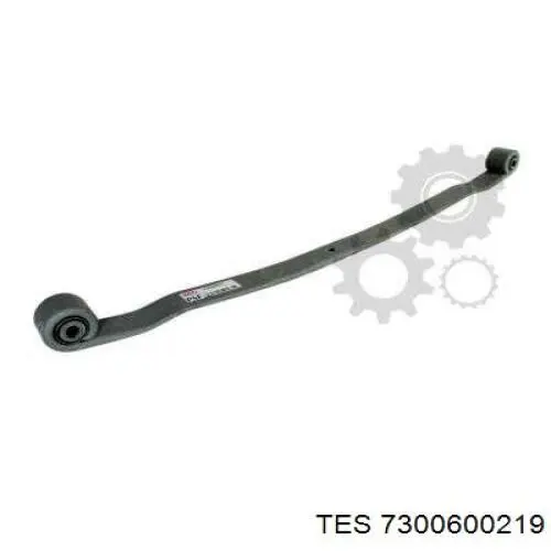 Лист рессоры передней TES 7300600219 цена, от 131.72 USD