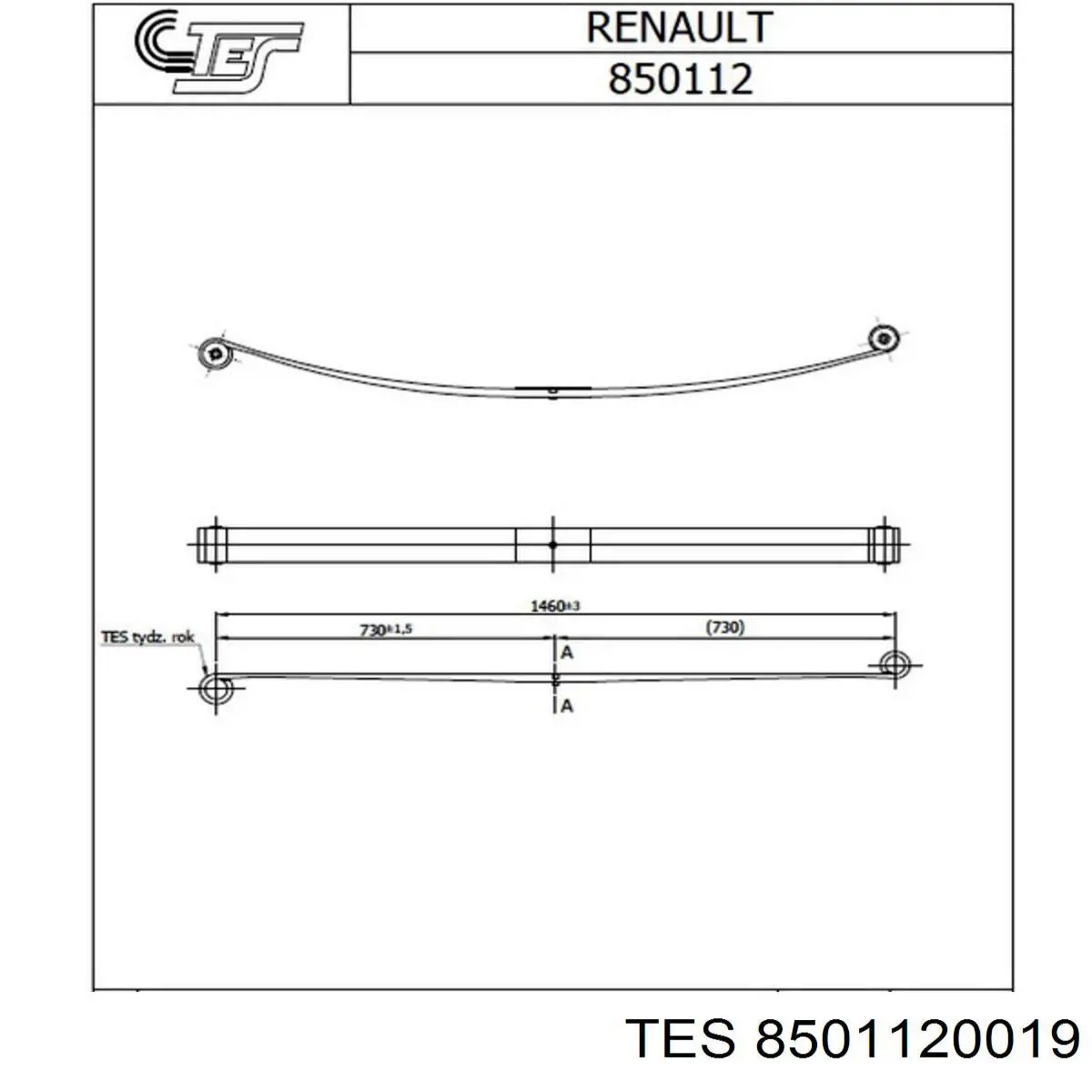 8501120019 TES 