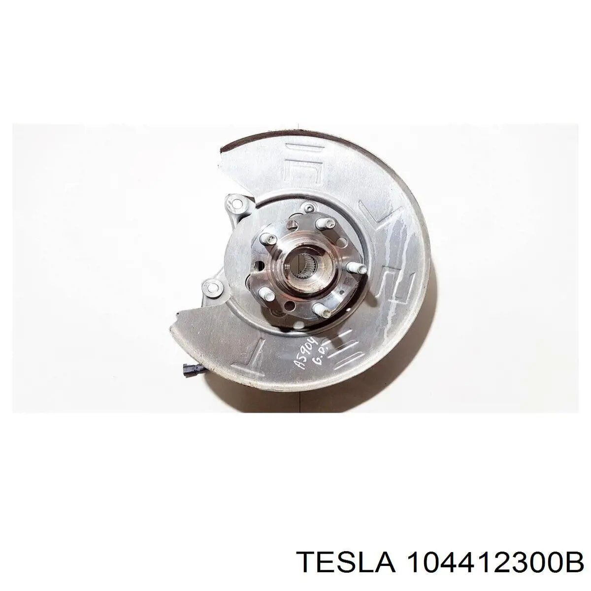 Задняя ступица на Tesla Model 3 5YJ3