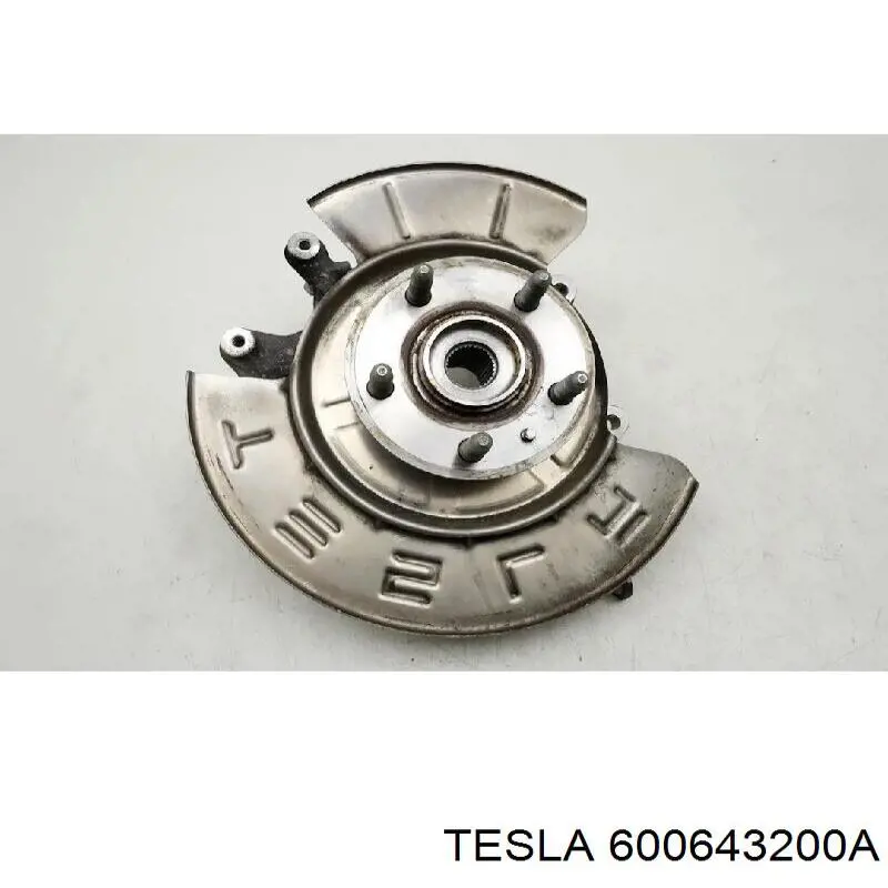 6006432-00-A Tesla Motors proteção esquerda do freio de disco traseiro