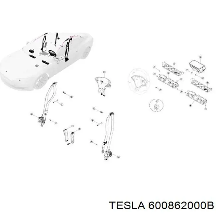  Tesla 600862000B цена, от 19.00 USD