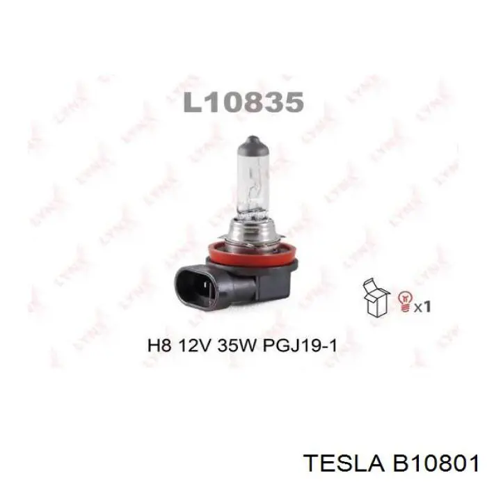 Лампочка галогенна B10801 Tesla
