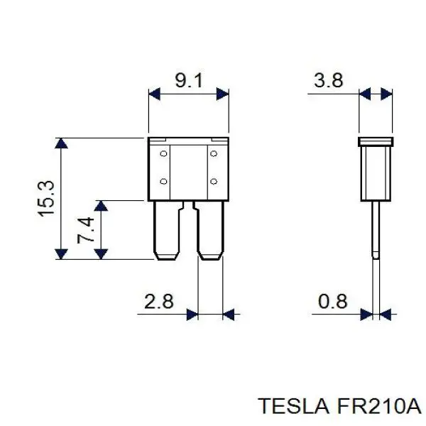  FR210A Tesla