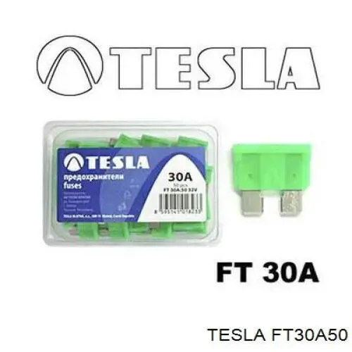 Предохранители (электрических цепей) Tesla FT30A50 цена, от 0.16 USD